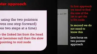 Find middle node in Linked list || c/c++ program to find the middle node || Two pointer approach
