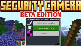 Security Camera Beta Addon For MCPE/MOBILE 1.21.50 | Zorrocraft (Hindi) | Made  By ME