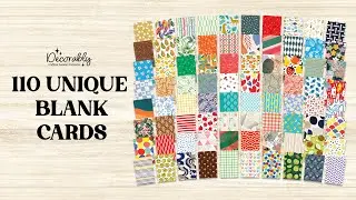 Send Smiles All Year Long 😊 | 110 Assorted Blank Cards with Envelopes Unboxed!