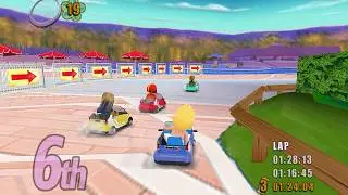 Action Girlz Racing (PC) - Gameplay | No Commentary