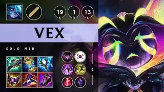 Vex Mid vs Twisted Fate - KR Master Patch 25.11