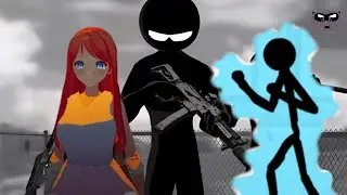 Yandere and stickmen... SHI IONNO!!!