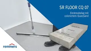 Einstreubelag mit coloriertem Quarzsand &ndash; SR Floor CQ 07 von Remmers