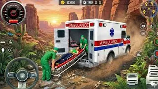 City Ambulance Rescue Driving 🚑 | Emergency Ambulance Simulator 3D | Android Gameplay