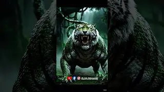 Venom Claw: The Deadly Hybrid of Tiger and Snake | AI Cinematic Monster #aishorts