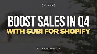 Как предлагать подписки на Черную пятницу с Subi + Shopify