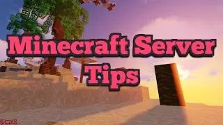 Minecraft Server Tips | pt. 1 | #shorts