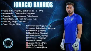 Ignacio Barrios #1 // Arquero - Goalkeeper // Union Comercio 2024