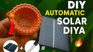 How to Make Automatic Solar Diya For Diwali At Home | Using BC547 and Solar Panel 💯🔥🔥