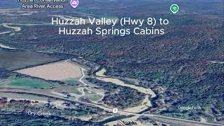 Float Flyby: Huzzah Valley to Huzzah Springs Cabins 