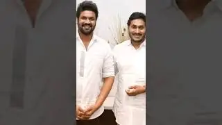 Manchu Manoj Meets CM Ys Jagan at CM Camp Office Tadepalli #jagan #bsr #ysrcp