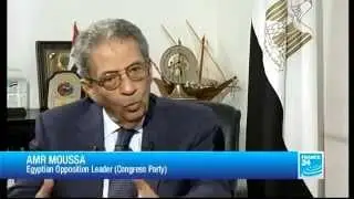 Amr Moussa, Egyptian Opposition Leader - THE INTERVIEW - 07/16/2013