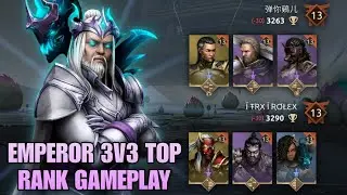 Top 3v3 Players Couldn't Handle Emperor! | Shadow Fight 4 Arena.