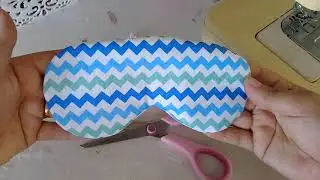 Máscara de Dormi😎tapa olho 🙈. Facil de fazer😍