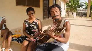 Father Ankrah the fake guitarist 🤣🤣