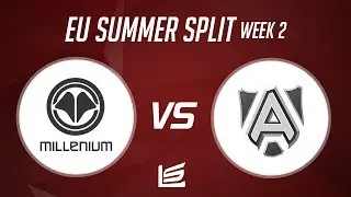 EU LCS 2014 Summer W2D1: Millenium vs Alliance Highlights