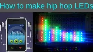 how to make LEDs that flash with music