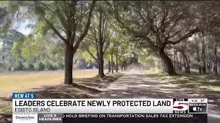 VIDEO: Former housing site becomes part of Edisto Island&rsquo;s newly protected land