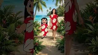 Lilo & Stitch - in real life🐱❤️  #liloandstitchliveaction #liloandstich #cartoon #90skids #disney