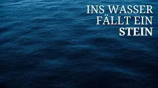 Ins Wasser fällt ein Stein - Christliches Tauflied (Cover von Very Fischer)