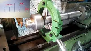 How do you cut left Hand square threads? - Metal Lathe