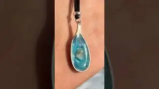 Sea Quartz Pendant at Cap Ghir&hellip; surfs up! #pendant #crystals #quartzcrystal