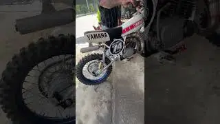 Classic motorbikes in #thailand 💨 #custom built #exhaust system! #motocross #classic #race #bike