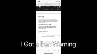 Roblox Stupid Ban Warning (Ban Wave 2020)