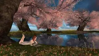 An enchanting #spring atmosphere in Twinity