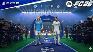 FC 26 - Real Madrid vs. Man City - UEFA Champions League Final Full Match | PS5&trade; Pro [4K60]