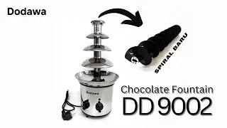 [TERBARU!!] Chocolate Fountain DD 9002 / Tips & Trik pemakaian mesin pemancur coklat