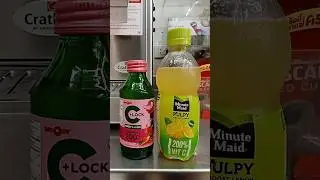 Collagen Vitamin C 🧊🍾🍹 Minute Maid Pulpy C-Boost Lemon 🍋🍸🍹🧊🍾 #shorts #collagen #vitamin #lemon