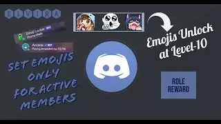 How to lock emojis│Role Reward│Arcane bot│Emoji Locker Bot│Discord│Easy│Tutorial│Elvira