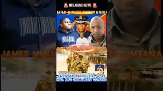 POLICE CONSTABLE J. MUKHWANA AMWAGA MTAMA: I CANNOT DIE ALONE: DIG LAGAT GAVE ORDERS TO KILL OJWANG