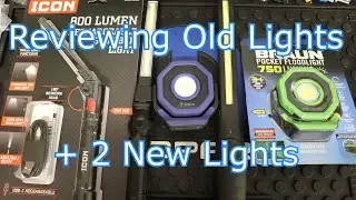 Work Light Updates & New Additions: Icon 800 Lumen Slim Light and Braun 750 Lumen Pocket Floodlight!