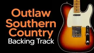 Outlaw Southern Country Guitar Backing Track in D
