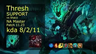 Rank 2 NA Thresh: Support vs Shaco