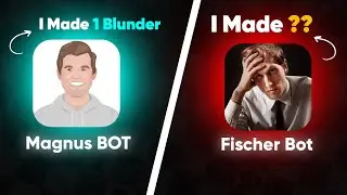 Bobby Fischer vs Magnus Carlsen | Blunder moves🤯