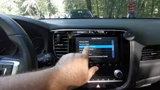 Hiden menu - Dealer mode Mitsubishi Outlander PHEV 2020