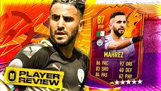 87 HEADLINERS MAHREZ PLAYER REVIEW | FIFA 21 Ultimate Team