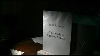 G. W. F. Hegel: Science de la logique Tome 2 La logique objective (fin), la logique subjective 66/79