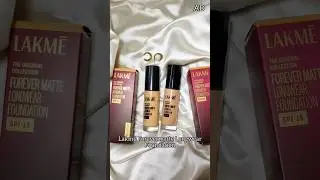 New Lakme Forever Matte Foundation at ₹299 😍 #makeup #shortvideo #shorts #short #shortsfeed #shots