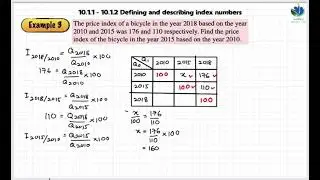 AddMath F4 | Chapter 10 Index Numbers | Index numbers involving 3 years (Example 3)