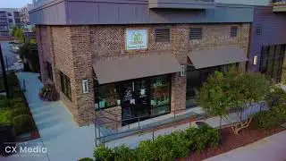 Retail Grocery Aerial Video - Drone - Living Well Farmers Market Promo - Suwanee Georgia