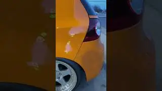 Bagged mk5 Fahrenheit GTI on 3 piece Rotiform ROCs