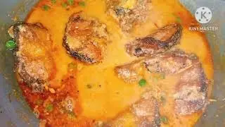 মগজ কাতলা কালিয়া🦈🦈//katla fish recipe 