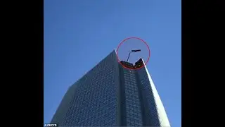 Window cleaners rescued from skyscraper| CCTV English