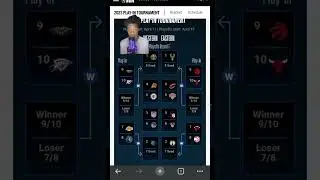 2023 Play in Tournament Prediction🏀 #nba #sportsnews #shorts