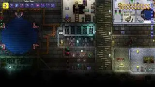 Working Stargate base (with view of teleporter network)