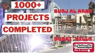 1000+ completed projects / UAE